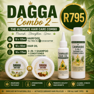 Dagga Hair Combo 2 (10 of each product)