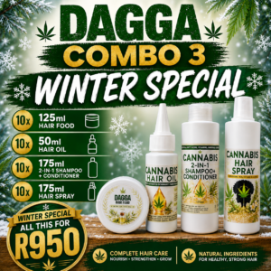 Dagga Hair Combo 3 (10 of each product)