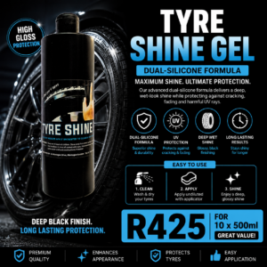 Tyre Shine Gel (10 x 500ml)