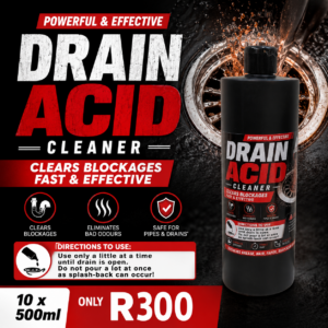 Drain Acid Cleaner (10 x 500ml)