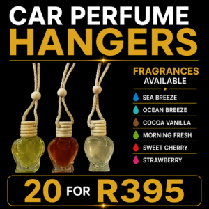 Car Perfume Hangers (20 bottles)