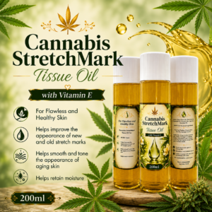 Cannabis Stretchmark Tissue Oil (5 x 200ml)