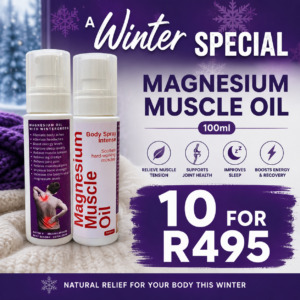 Magnesium Muscle Oil (10 x 100ml)
